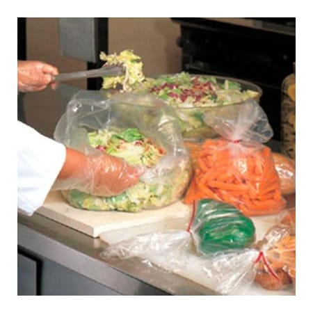 Lk Packaging Low Density Gusset Poly Bags, 4"W x 2"D x 8"L, 1 Mil, Clear, 1000/Pack 10G-042008